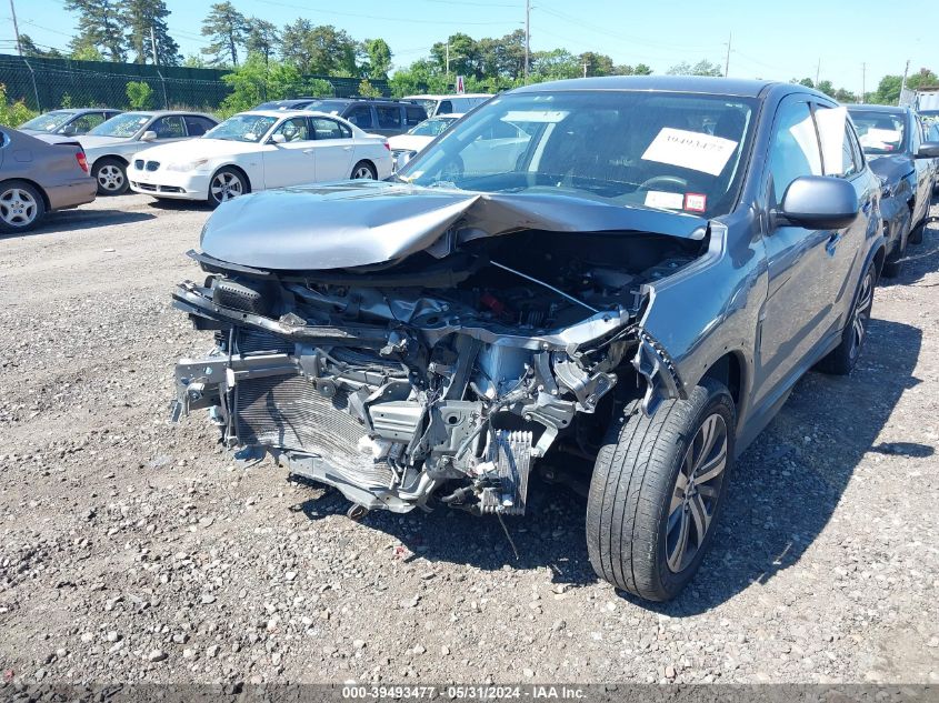 2020 Mitsubishi Outlander Sport Es/Sp VIN: JA4AP3AU9LU018443 Lot: 39493477