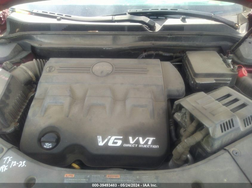 2010 GMC Terrain Slt-2 VIN: 2CTFLHEY6A6293222 Lot: 39493483