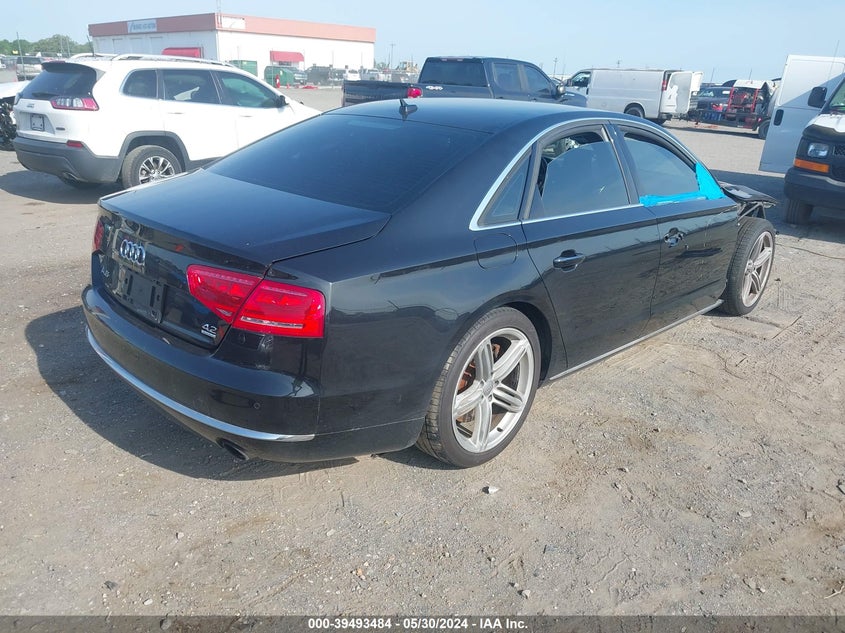 2011 Audi A8 4.2 VIN: WAUAVAFD9BN013113 Lot: 39493484