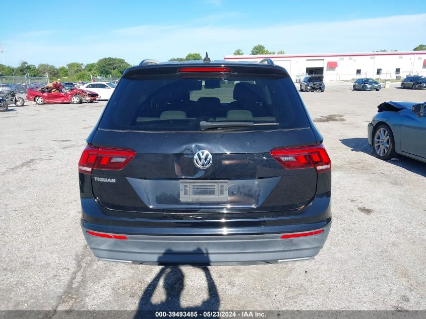 2020 Volkswagen Tiguan 2.0T S VIN: 3VV1B7AX0LM135839 Lot: 39493485