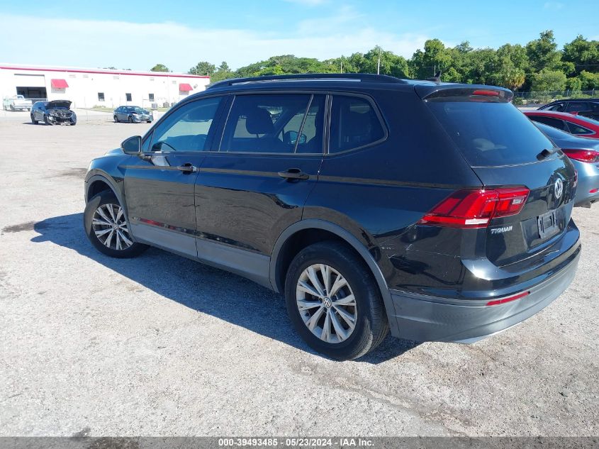 2020 Volkswagen Tiguan 2.0T S VIN: 3VV1B7AX0LM135839 Lot: 39493485