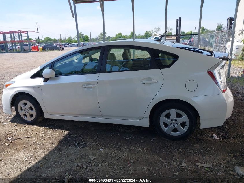 2011 Toyota Prius Two VIN: JTDKN3DU2B1371456 Lot: 39493491