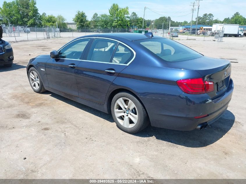 2013 BMW 528I VIN: WBAXG5C59DD229500 Lot: 39493525