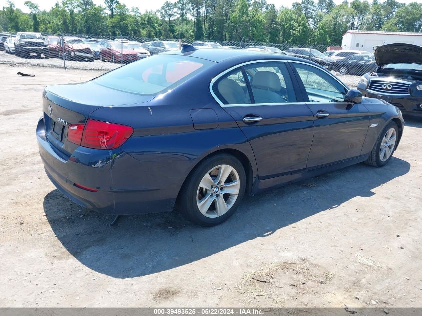 2013 BMW 528I VIN: WBAXG5C59DD229500 Lot: 39493525