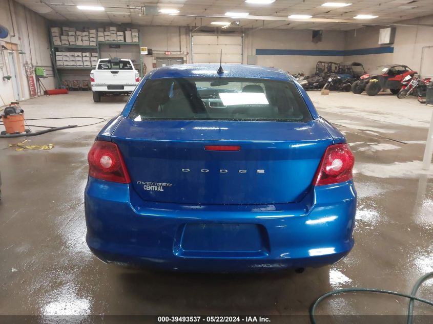 2012 Dodge Avenger Se VIN: 1C3CDZAB6CN171546 Lot: 39493537