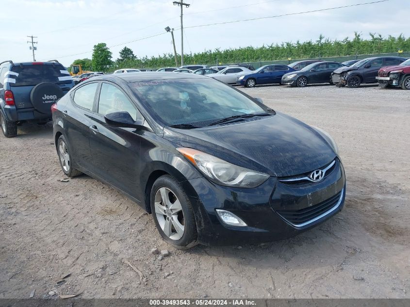 2012 Hyundai Elantra Gls/Limited VIN: KMHDH4AE5CU188678 Lot: 39493543