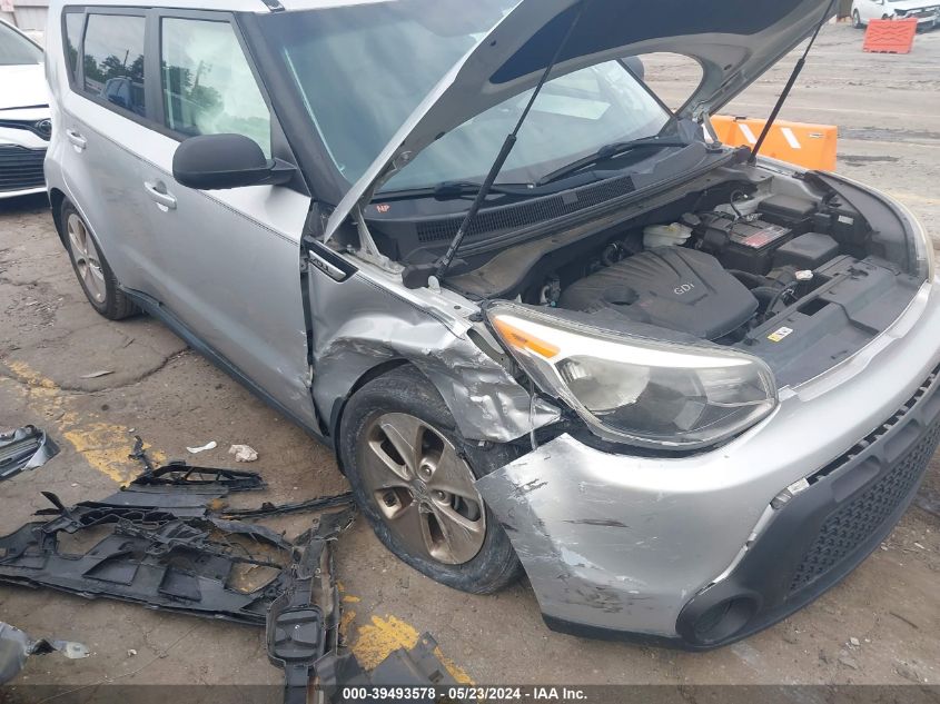 2015 Kia Soul VIN: KNDJN2A26F7795914 Lot: 39493578