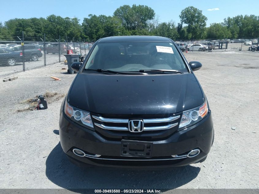 2014 Honda Odyssey Touring/Touring Elite VIN: 5FNRL5H99EB039936 Lot: 39493580