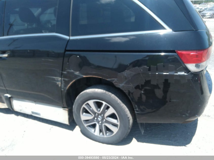 2014 Honda Odyssey Touring/Touring Elite VIN: 5FNRL5H99EB039936 Lot: 39493580