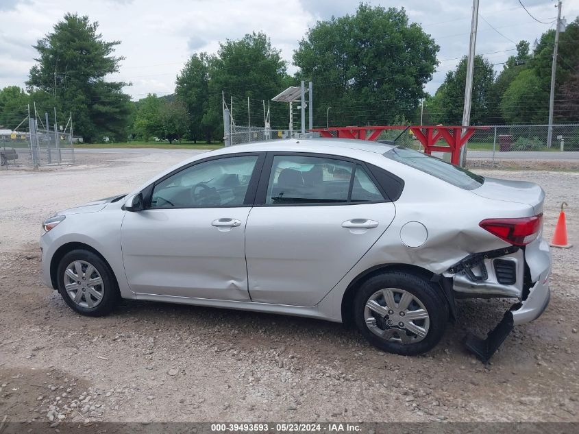 2023 Kia Rio Lx VIN: 3KPA24AD4PE619676 Lot: 39493593