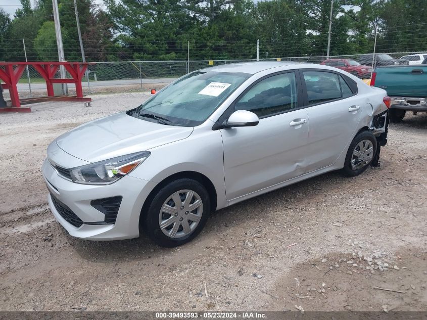 VIN 3KPA24AD4PE619676 2023 KIA RIO LX