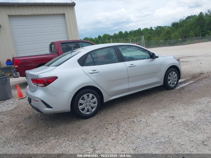 2023 Kia Rio Lx VIN: 3KPA24AD4PE619676 Lot: 39493593