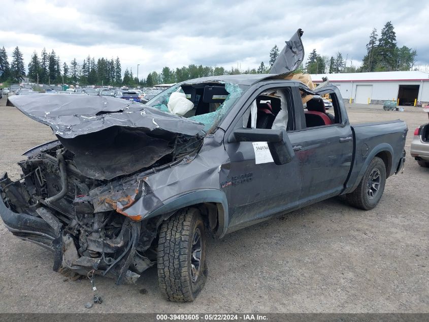 2016 Ram 1500 Rebel VIN: 1C6RR7YT8GS134779 Lot: 39493605