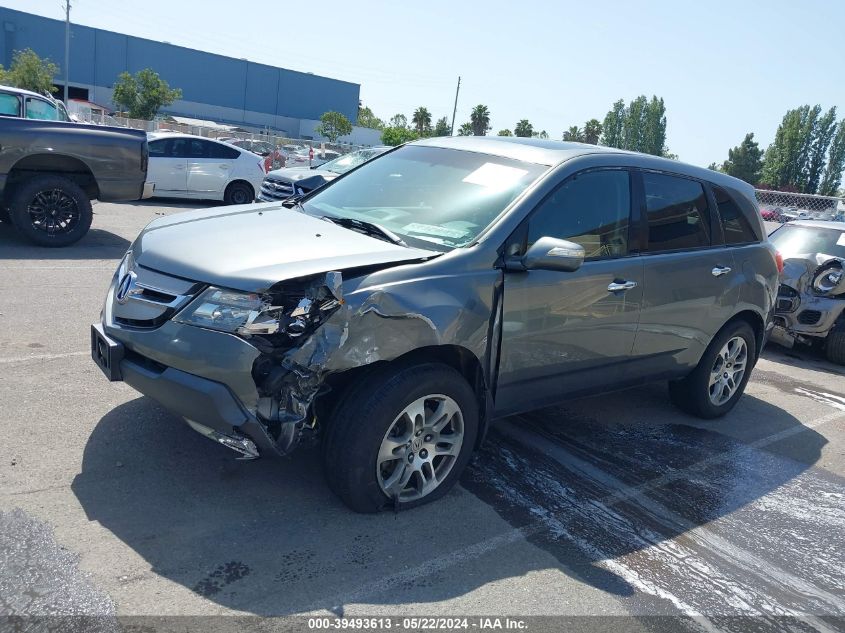 2008 Acura Mdx Technology Package VIN: 2HNYD28328H516038 Lot: 39493613