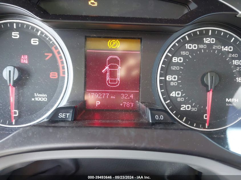 2010 Audi A4 2.0T Premium VIN: WAUEFAFLXAN012864 Lot: 39493646