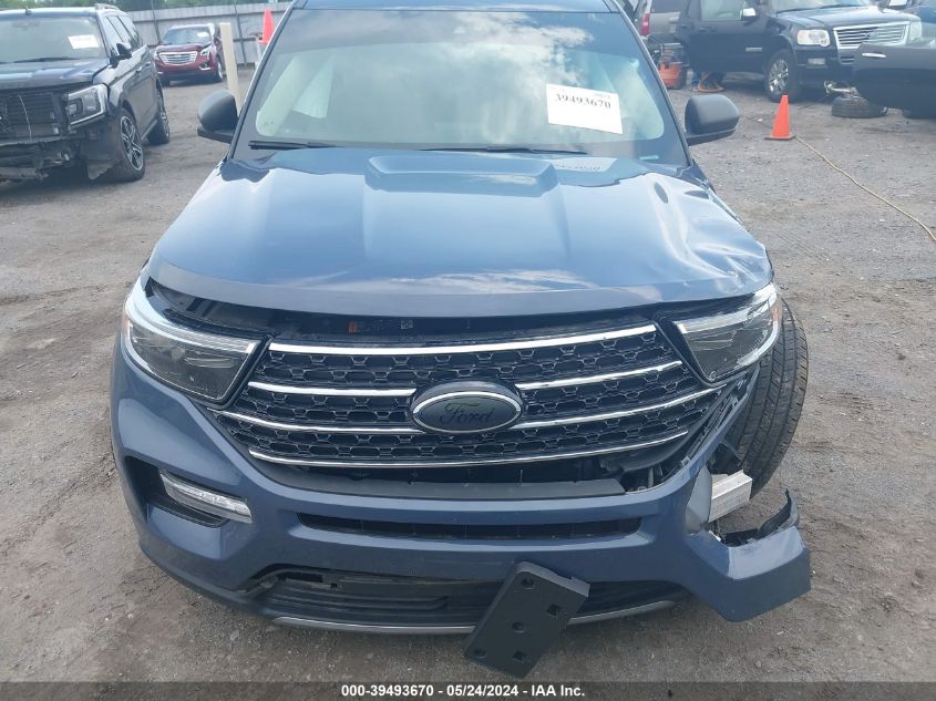 2021 Ford Explorer Xlt VIN: 1FMSK7DH4MGA37394 Lot: 39493670