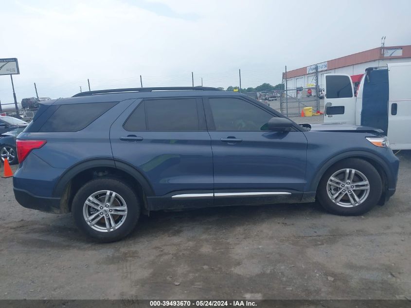 2021 Ford Explorer Xlt VIN: 1FMSK7DH4MGA37394 Lot: 39493670