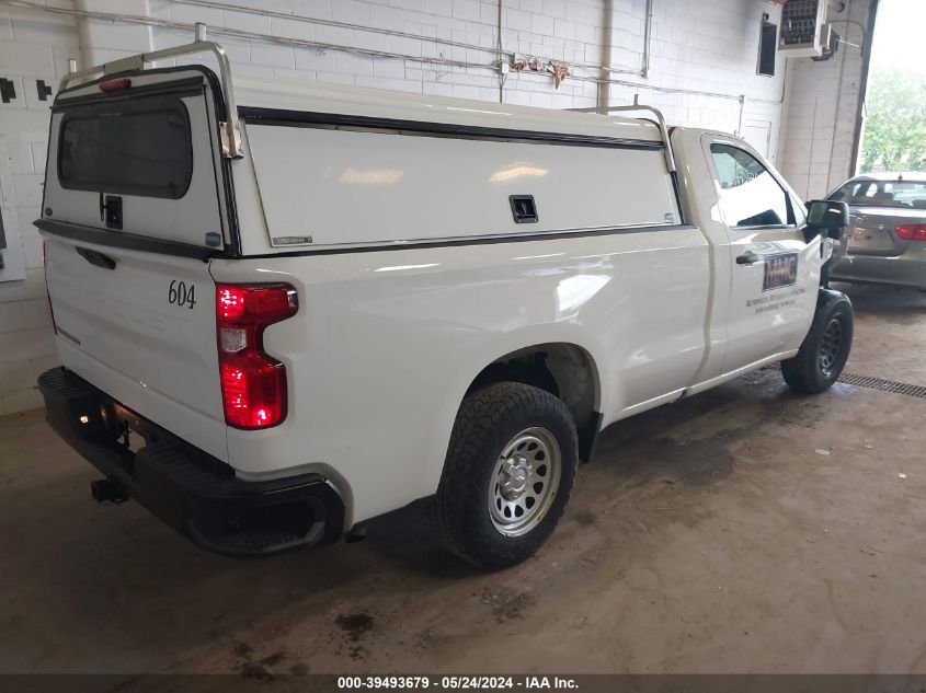 2021 Chevrolet Silverado 1500 C1500 VIN: 3GCNWAEH2MG168040 Lot: 39493679