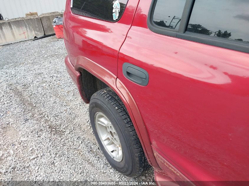 2000 Dodge Durango VIN: 1B4HS28N2YF204975 Lot: 39493685