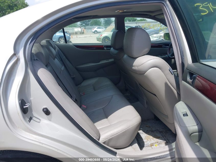 2004 Lexus Es 330 VIN: JTHBA30G945032585 Lot: 39493688