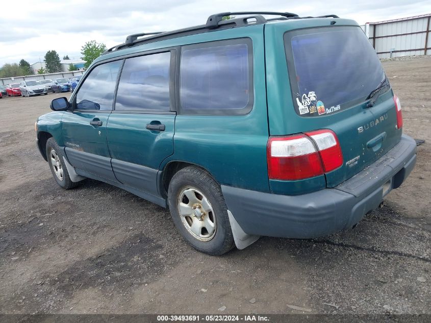 2001 Subaru Forester L VIN: JF1SF63521G707973 Lot: 39493691