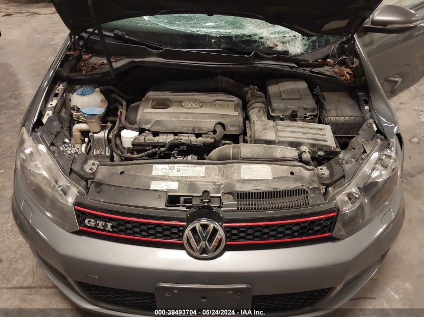 2012 Volkswagen Gti 2-Door VIN: WVWFD7AJ1CW219534 Lot: 39493704