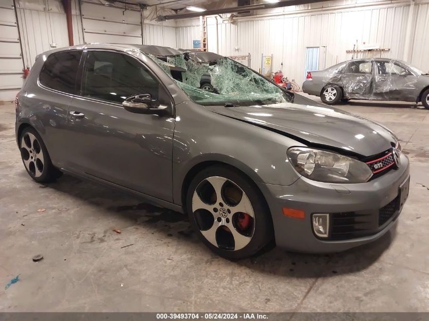 2012 Volkswagen Gti 2-Door VIN: WVWFD7AJ1CW219534 Lot: 39493704