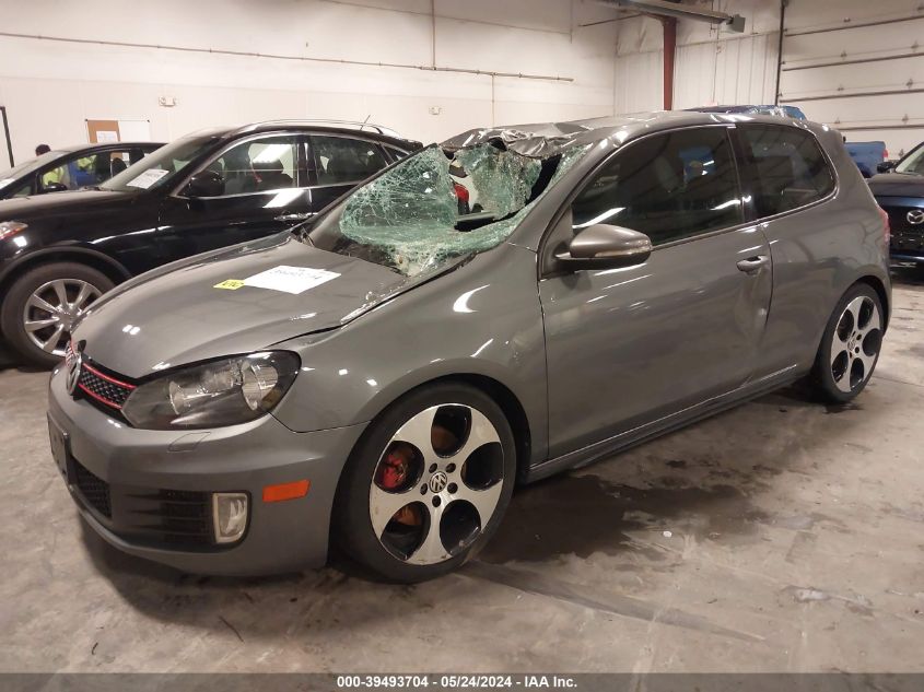 2012 Volkswagen Gti 2-Door VIN: WVWFD7AJ1CW219534 Lot: 39493704