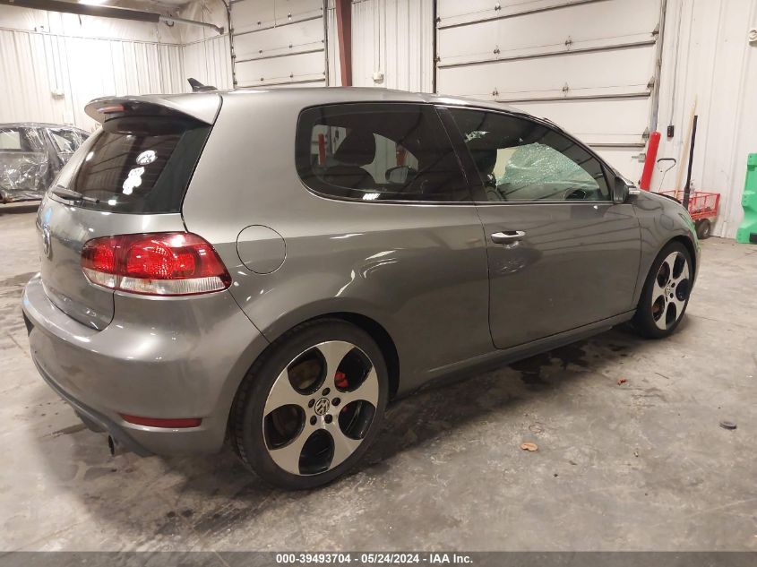 2012 Volkswagen Gti 2-Door VIN: WVWFD7AJ1CW219534 Lot: 39493704