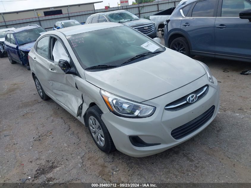 2016 Hyundai Accent Se VIN: KMHCT4AE1GU108387 Lot: 39493712