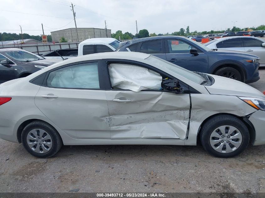 2016 Hyundai Accent Se VIN: KMHCT4AE1GU108387 Lot: 39493712