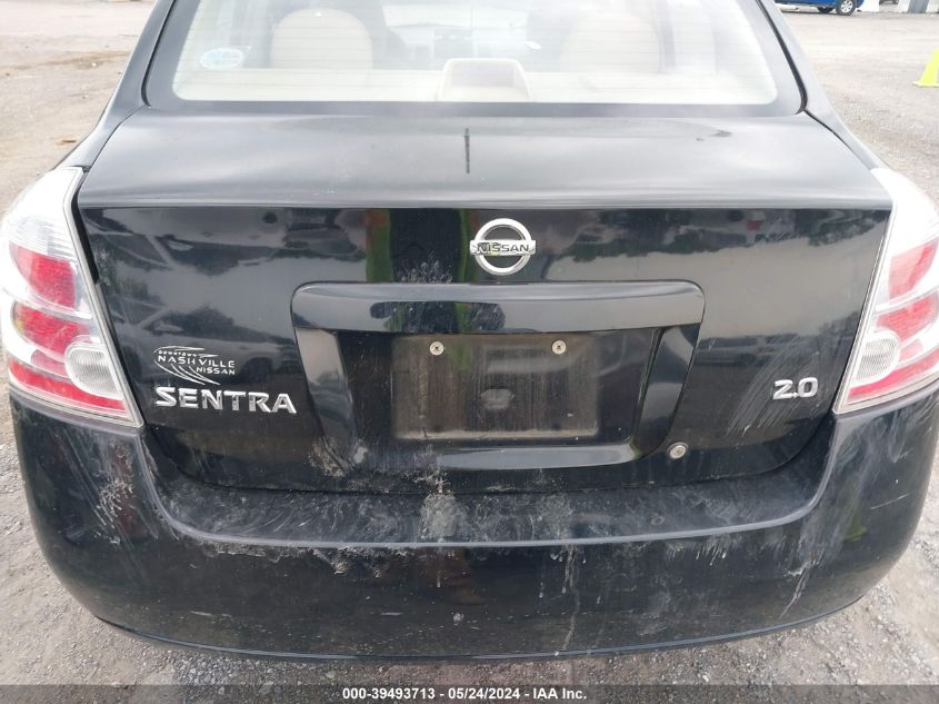 2008 Nissan Sentra 2.0 VIN: 3N1AB61E48L760817 Lot: 39493713