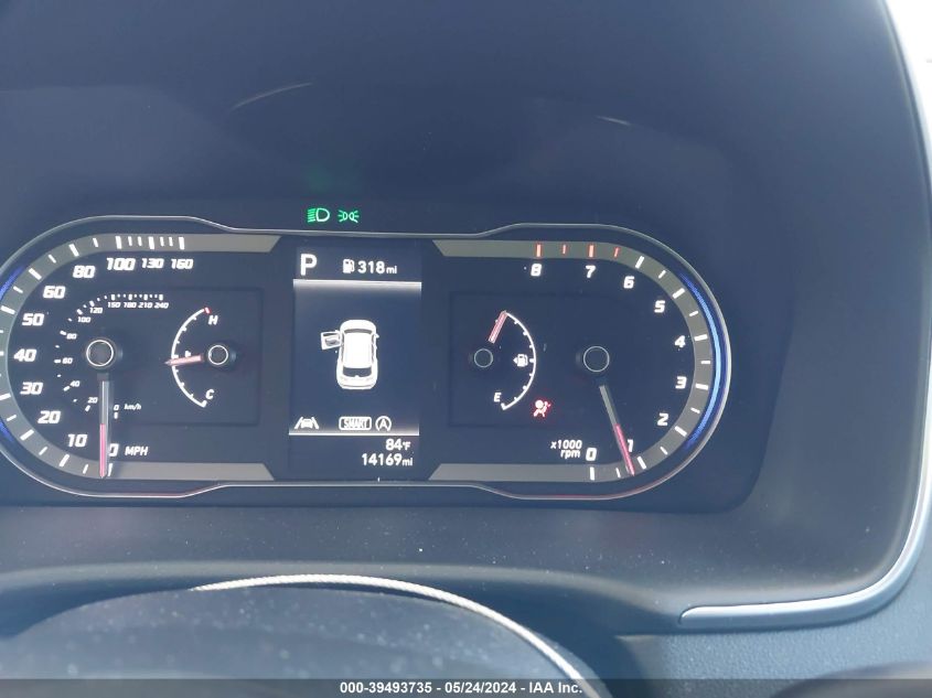 2024 Hyundai Tucson Sel VIN: KM8JB3DEXRU298712 Lot: 39493735