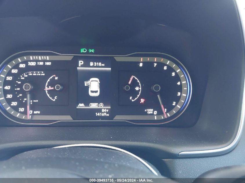 2024 Hyundai Tucson Sel VIN: KM8JB3DEXRU298712 Lot: 39493735