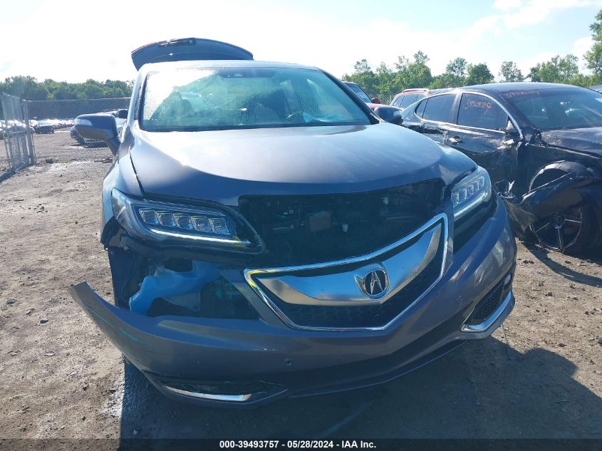 2017 Acura Rdx Advance Package VIN: 5J8TB4H79HL032229 Lot: 39493757