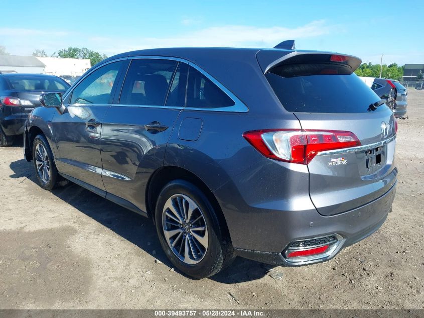 2017 Acura Rdx Advance Package VIN: 5J8TB4H79HL032229 Lot: 39493757