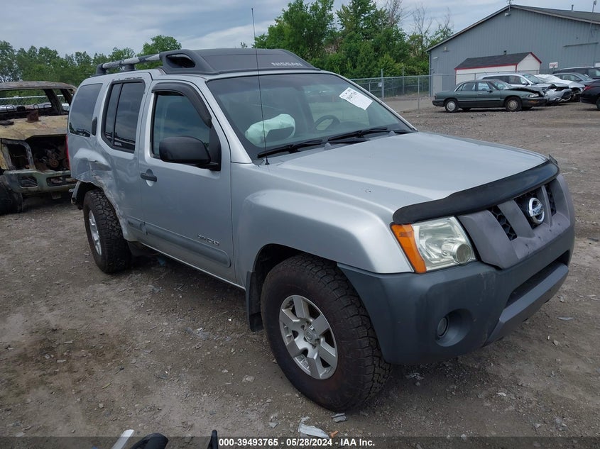 2005 Nissan Xterra Off Road VIN: 5N1AN08W05C620833 Lot: 39493765