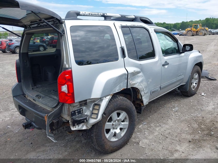 2005 Nissan Xterra Off Road VIN: 5N1AN08W05C620833 Lot: 39493765