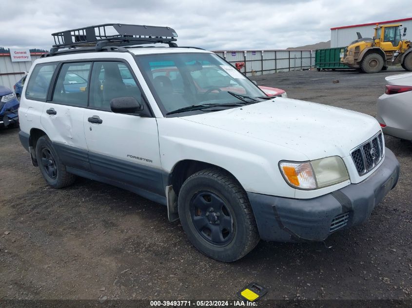 2002 Subaru Forester L VIN: JF1SF63562H752782 Lot: 39493771