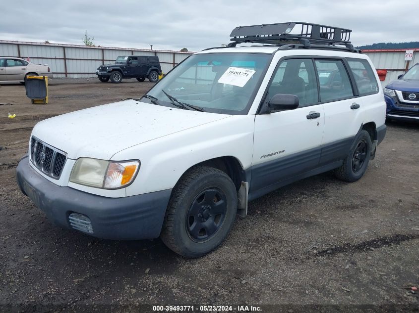 2002 Subaru Forester L VIN: JF1SF63562H752782 Lot: 39493771