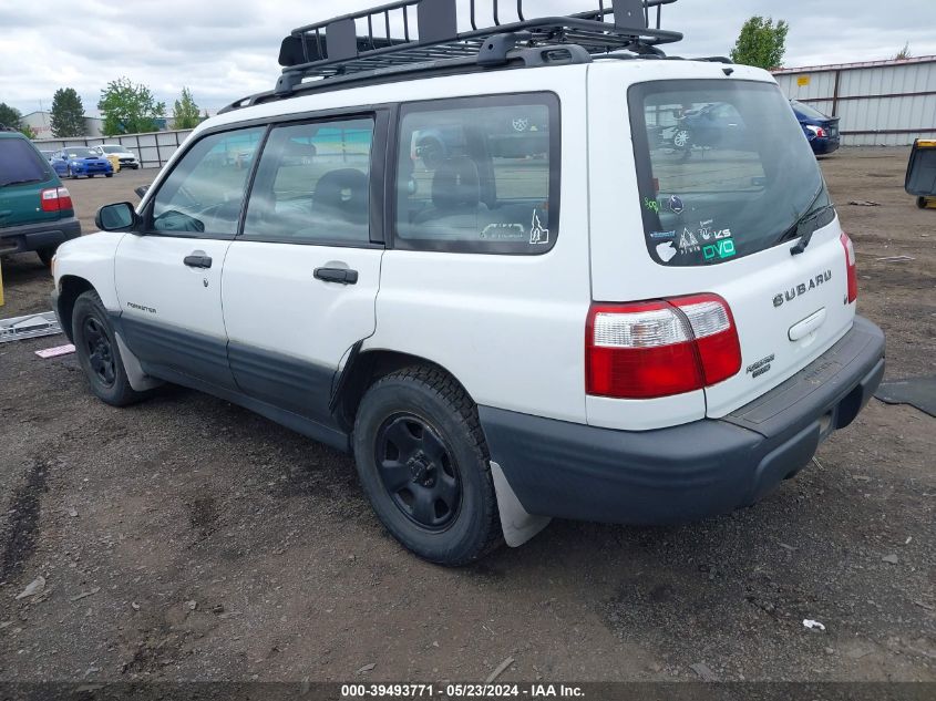 2002 Subaru Forester L VIN: JF1SF63562H752782 Lot: 39493771