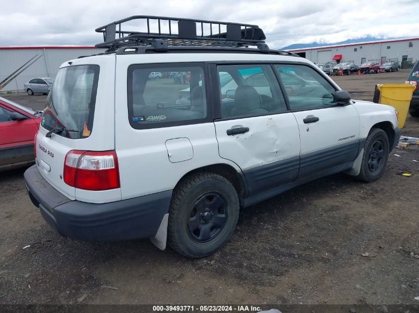 2002 Subaru Forester L VIN: JF1SF63562H752782 Lot: 39493771