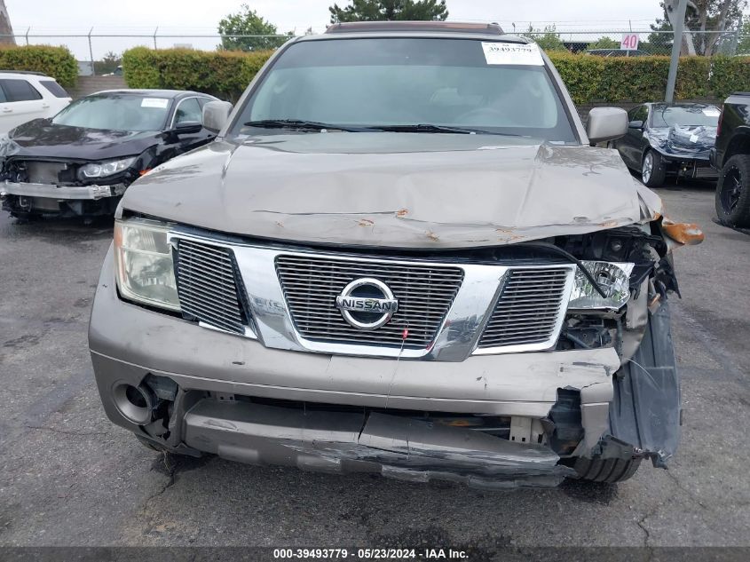 2007 Nissan Pathfinder Se VIN: 5N1AR18U67C632822 Lot: 39493779