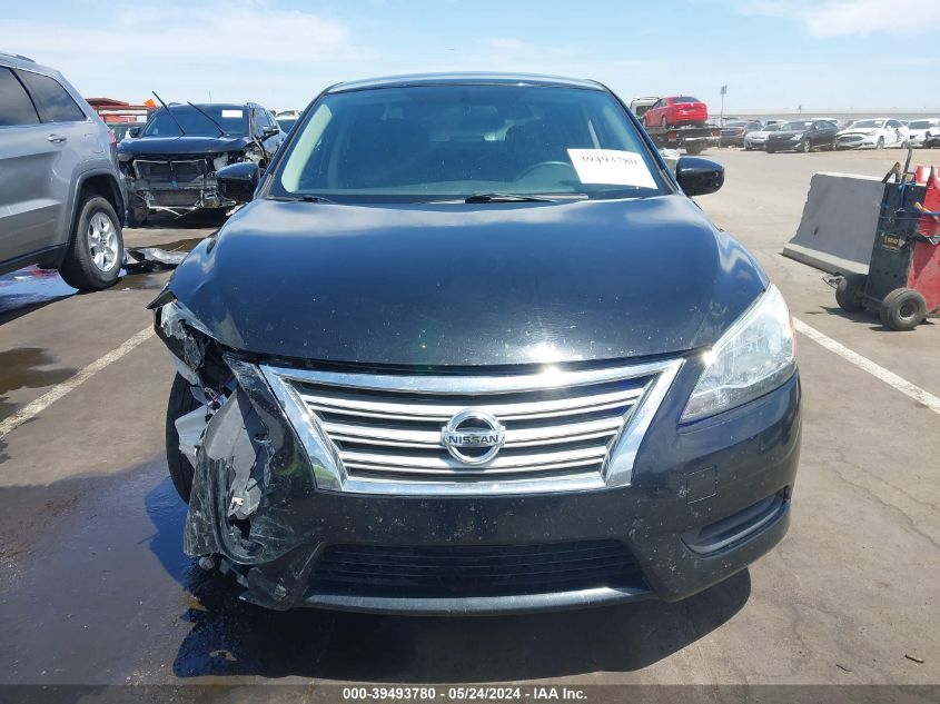 2015 Nissan Sentra Sv VIN: 3N1AB7AP4FL676307 Lot: 39493780