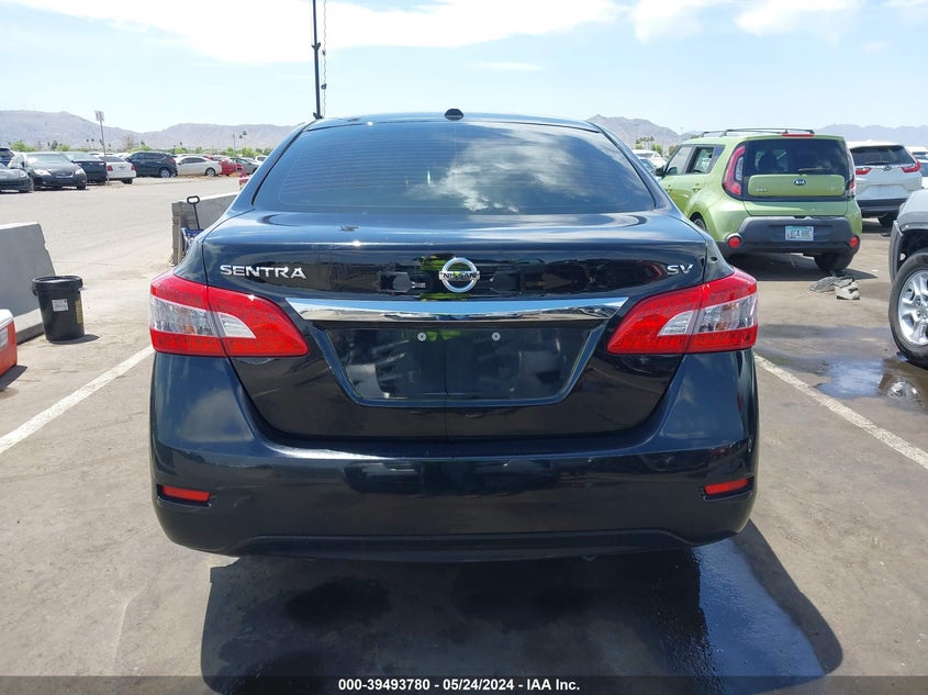 2015 Nissan Sentra Sv VIN: 3N1AB7AP4FL676307 Lot: 39493780