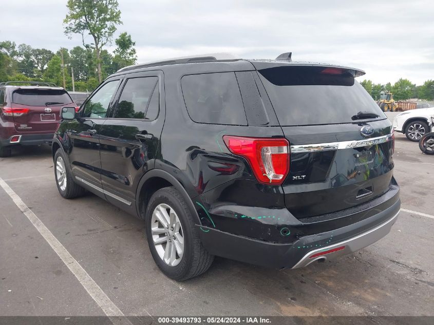 2017 Ford Explorer Xlt VIN: 1FM5K7DH3HGC65549 Lot: 39493793