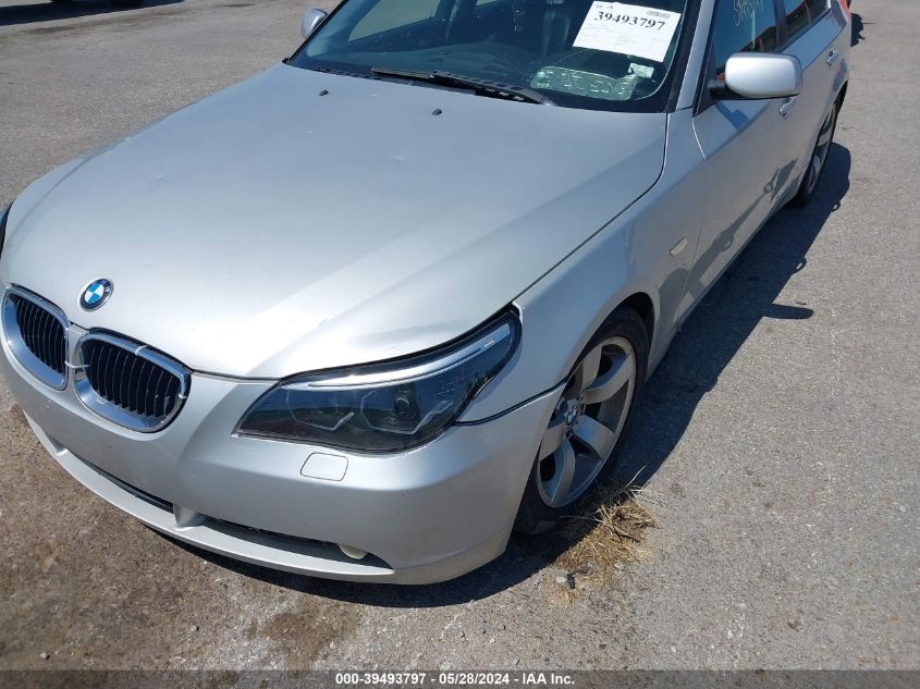 2004 BMW 525I VIN: WBANA53514B174383 Lot: 39493797