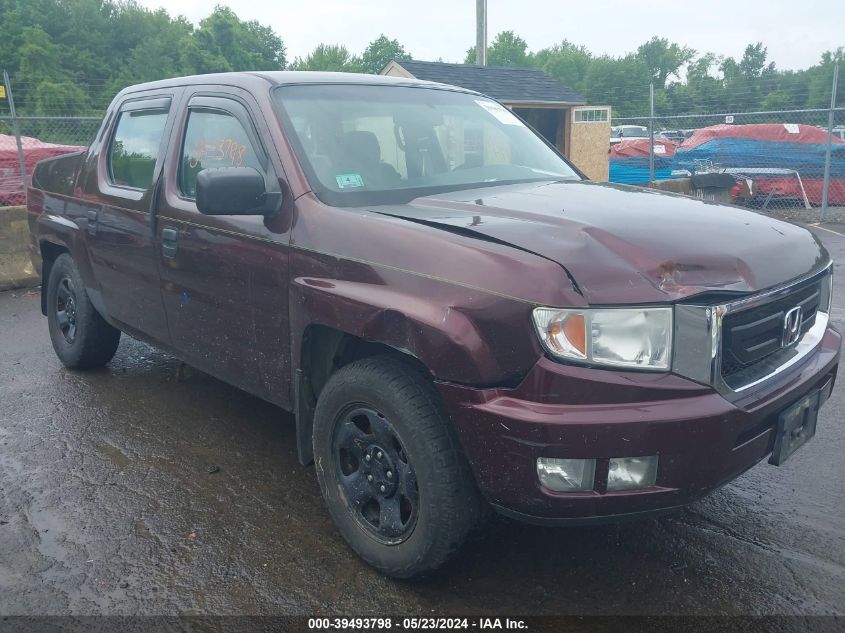 2009 Honda Ridgeline Rt VIN: 2HJYK16259H501840 Lot: 39493798