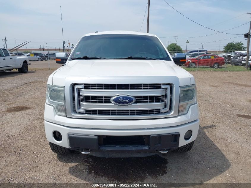2013 Ford F-150 Platinum VIN: 1FTFW1ETXDFA52885 Lot: 39493801