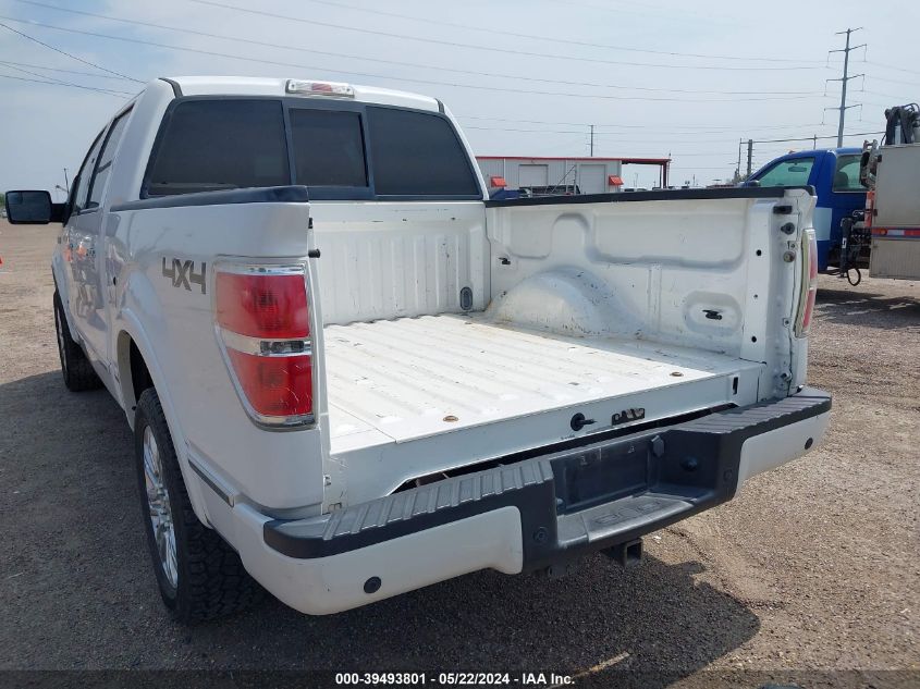 2013 Ford F-150 Platinum VIN: 1FTFW1ETXDFA52885 Lot: 39493801